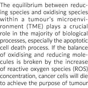 减少物种之间的平衡和氧化物种在肿瘤的微环境(时差)扮演一个cruci……