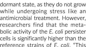 休眠状态,因为他们不会长接受压力时像一个抗菌治疗。然而,研究人员发现……