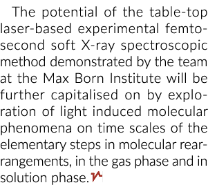 桌面的潜力基础实验飞秒激光的软X射线光谱方法证明了t…