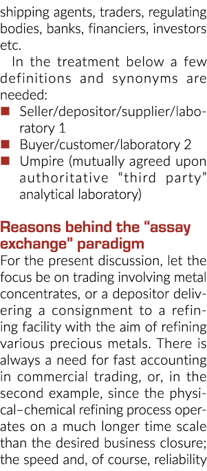 货运代理、交易员、监管机构、银行、金融家、投资者等。治疗以下几个定义……