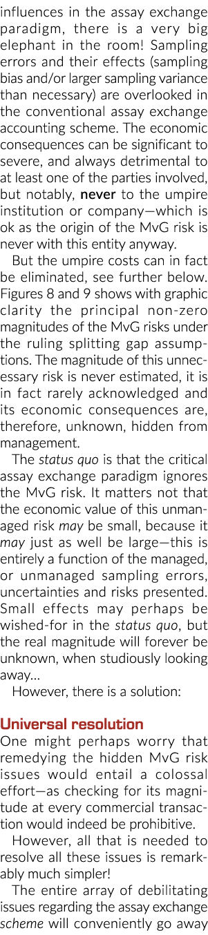 影响在分析交换范式中,有一个非常大的大象在房间里!抽样错误及其效果……