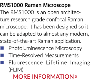 RMS1000拉曼显微镜RMS1000是一个开放体系结构研究年级共焦拉曼显微镜。它已经被德……