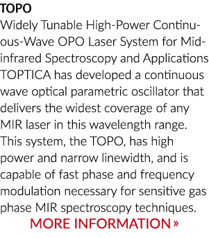 威尼斯平底渔船广泛可调高功率连续波激光系统中红外光谱及应用其可能TOPTIC……半岛综合体育官方APP下载德甲