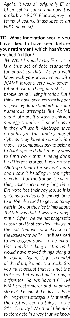 再一次,这都是最初EI或化学电离作用,现在可能是90%电喷射的体积(…