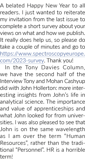 迟来的新年快乐给所有的读者。我想重申一下我的邀请从最后一个问题完整的年代……