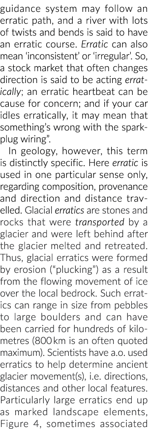 制导系统可能遵循一个不稳定的路径,一条河的扭转和弯曲据说是一个不稳定的场地……