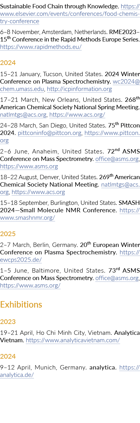 通过知识可持续的食物链。https://www.elsevier.com/events/conferences/food化学会议6 - 8 N…