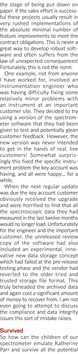 的阶段把写在纸上。如果销售成功这些项目通常导致很匆忙……