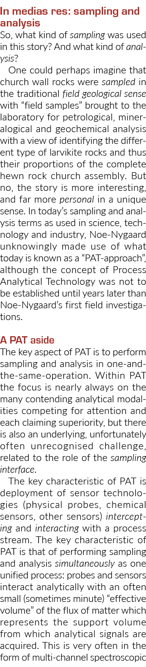 从中:采样和分析,什么样的抽样中使用这个故事吗?什么样的分析?一个……