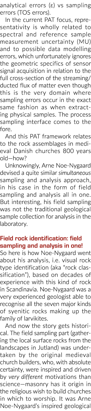 分析错误(ε)和抽样错误(TOS错误)。在当前帕特专注,representativity完全相关t…