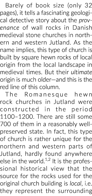 几乎没有书的大小(只有32页),它讲述了一个引人入胜的地质侦探故事的出处墙r……