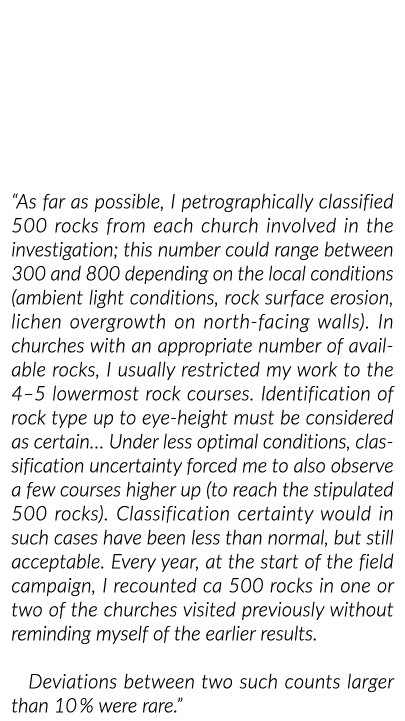 “我尽可能岩相学的分类各教会参与这次调查的500岩石;这num…