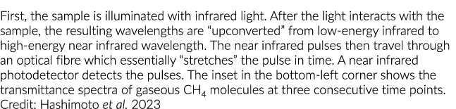 首先,样本与红外光照明。光与样品相互作用后,导致wavele……