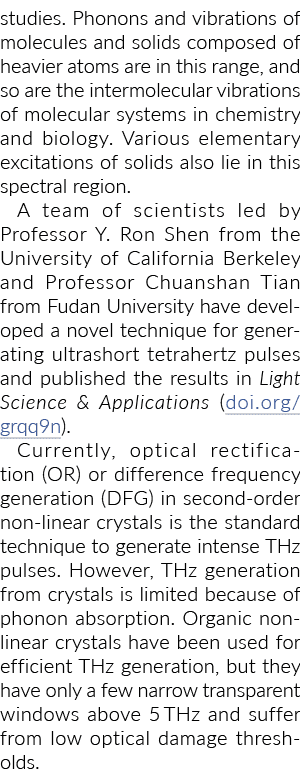 研究。声子的振动分子和固体组成的重原子是在这个范围内,所以是我…