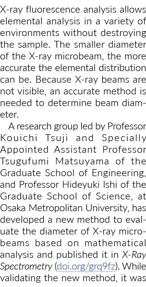 X射线荧光分析允许元素分析在各种环境中不破坏样品。…