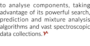 分析组件,利用其强大的搜索,预测和分析算法和混合巨大的年代……