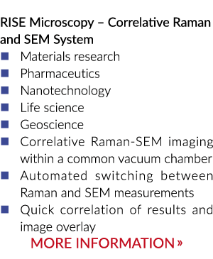显微镜——拉曼和SEM系统相关纳米技术研究药学����材料三英洁具生活……
