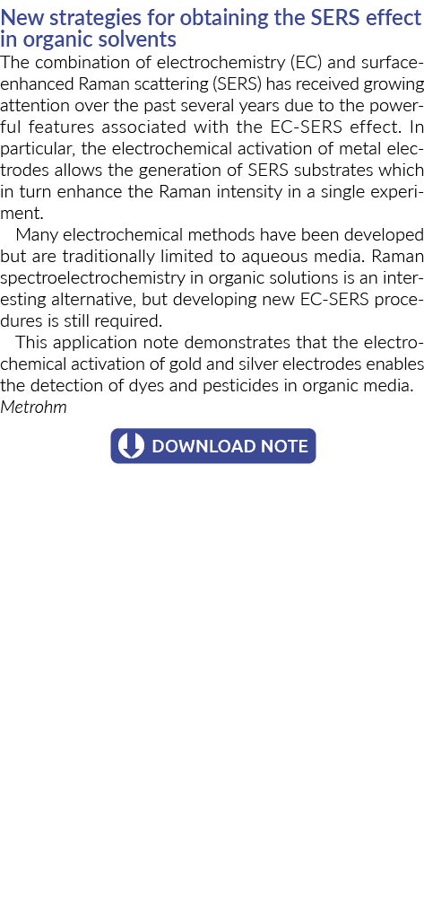 新策略获取ser效应在有机溶剂的组合电化学(EC)和表面…